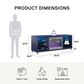 Ameriwood Home Lumina Deluxe Fireplace TV Stand in Navy, , large