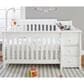 Sorelle Princeton Elite Crib and Changer in White, , large