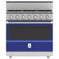 Hestan KRD Series 5.8 Cu. Ft. Slide-In Liquid Propane Gas Range with 5-Burner in Prince, , large