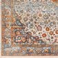 Surya Chicago CHG2306 11"11" x 15"7" Light Beige, Blue, Brick Red, Burnt Orange and Mustard Area Rug, , large