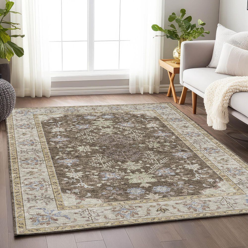 Dalyn Rug Company Hatay 10&#39; x 14&#39; Brown Area Rug, , large