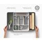Joseph Joseph DrawerStore Expanding Cutlery, Utensil and Gadget Organizer in Grey and Stone, , large