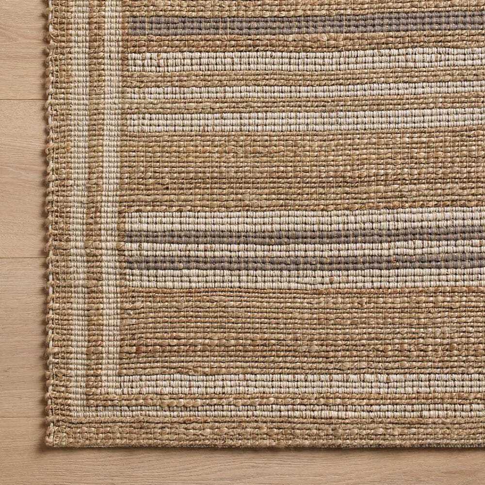 Chris Loves Julia x Loloi Judy 2&#39;3&quot; x 3&#39;9&quot; Natural and Dove Area Rug, , large