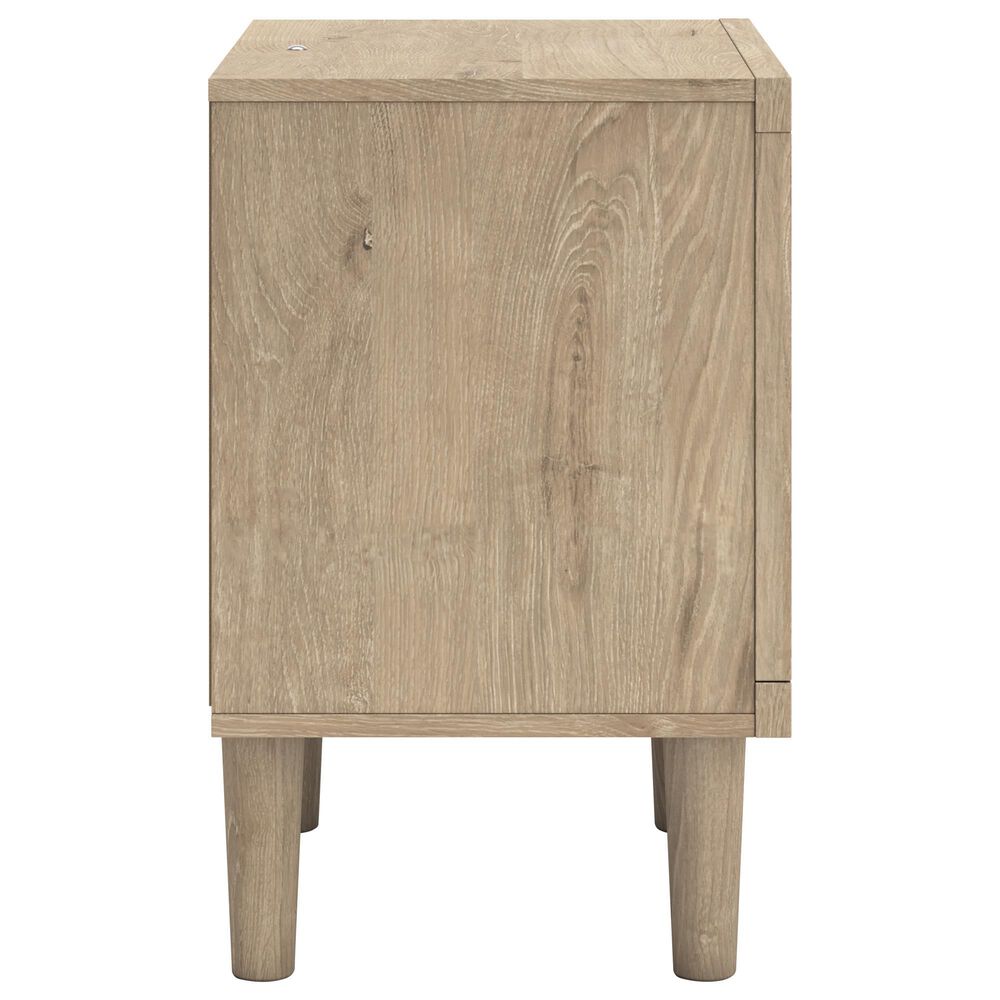 Ashley Cielden 1-Drawer Nightstand in Tan, , large
