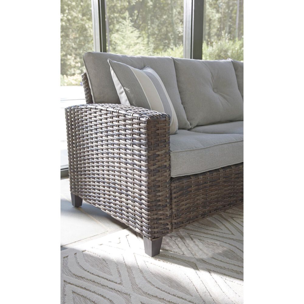 Signature Design by Ashley Cloverbrooke 4-Piece Conversation Set in Gray, , large