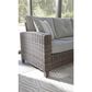Signature Design by Ashley Cloverbrooke 4-Piece Conversation Set in Gray, , large
