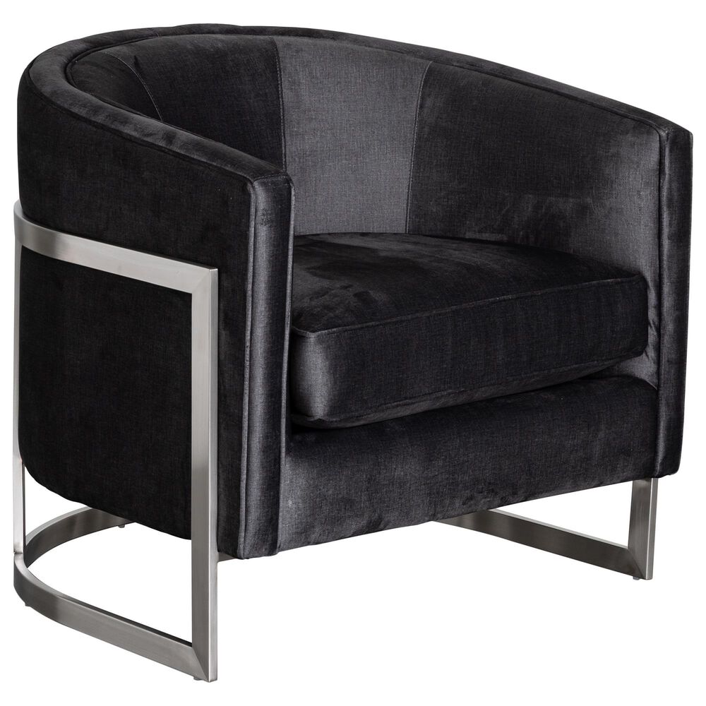 Decor-Rest Furniture Club Chair in Graphite, , large