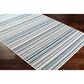 Surya Eagean EAG-2337 Navy, Light Blue, Blue and White 6"7" x 9" Indoor/Outdoor Area Rug, , large
