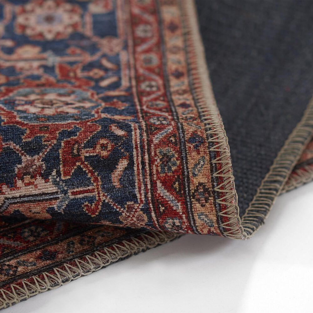 Momeni Afshar AFS-37 2&#39;3&quot; x 7&#39;6&quot; Red Runner, , large