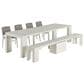 Transformer Table Dining Table in Canadian Birch White - Table Only, , large