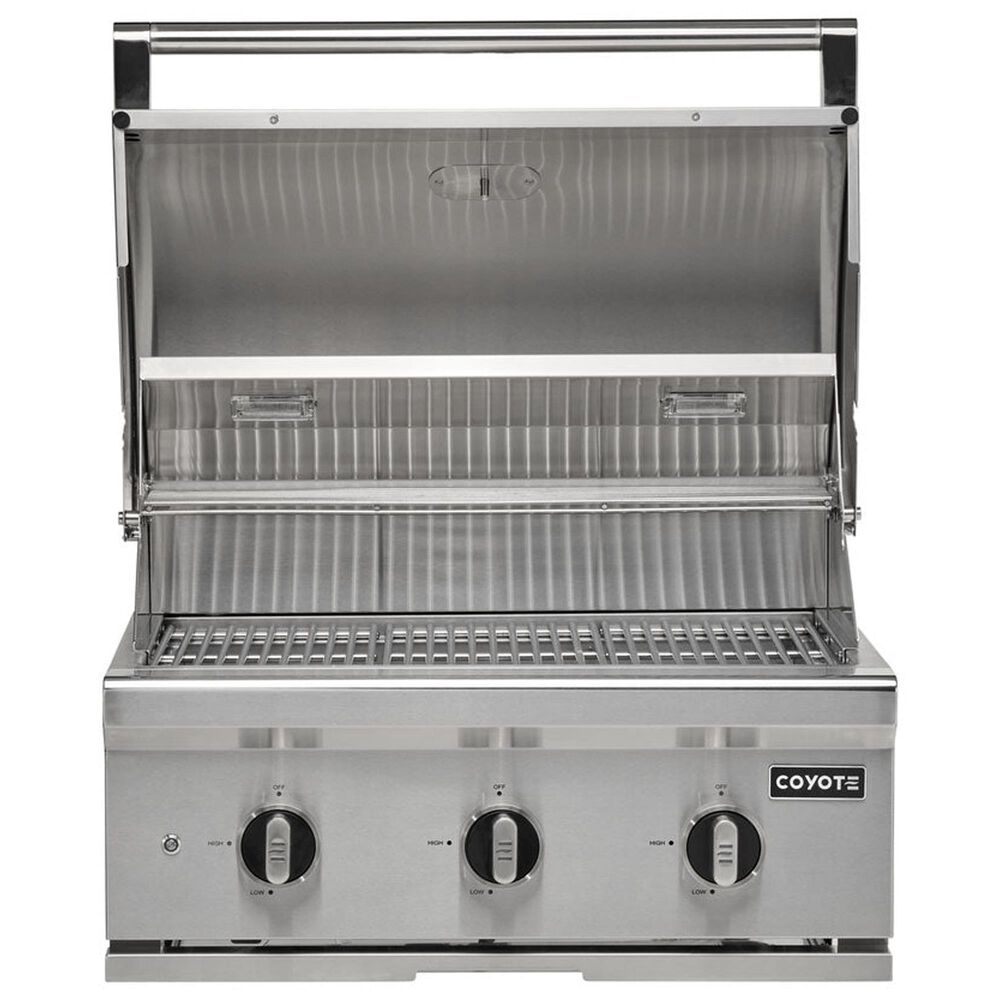 Coyote Outdoor 30&quot; C-Series Built-In Liquid Propane Grill in Stainless Steel, , large