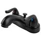 MS International 2-Handle Bathroom Faucet in Matte Black, , large