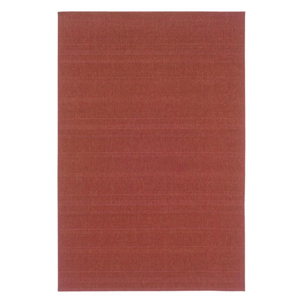 Oriental Weavers Lanai 781C8 1"8" x 3"7" Red Scatter Rug, , large