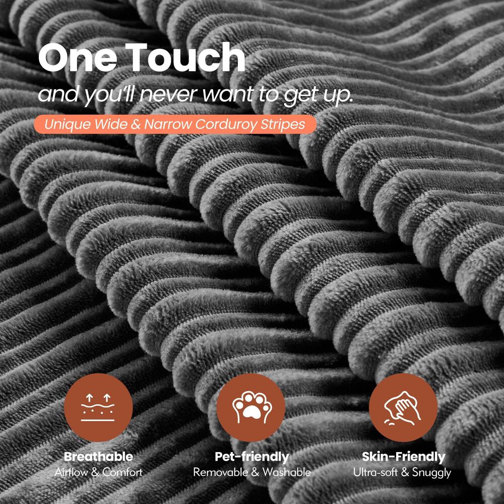 HOMLUX 80" Convertible Modular Sofa Bed in Grey, , large