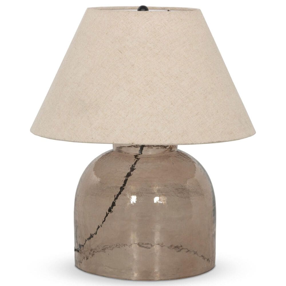 Four Hands Asa Table Lamp in Smoked Brown, , large