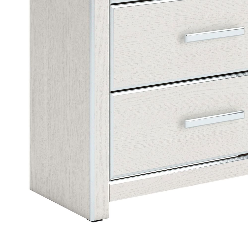 Ashley Zuraleus 3-Piece Queen Upholstered Panel Bedroom Set in Matte White, , large