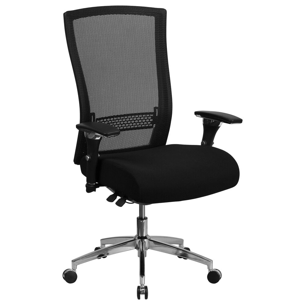 Flash Furniture HERCULES Big & Tall Office Chair in Black, , large