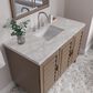 James Martin Vanities Portland 48" Single Bathroom Vanity in Whitewashed Walnut with 3 cm Eternal Jasmine Pearl Silestone Top, Rectangular Sink and FreePower Wireless Charger, , large