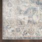 Nourison Astra Machine Washable 7"10" x 10" Grey and Blue Area Rug, , large