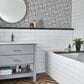 MS International Domino White 4" x 16" Ceramic Tile, , large