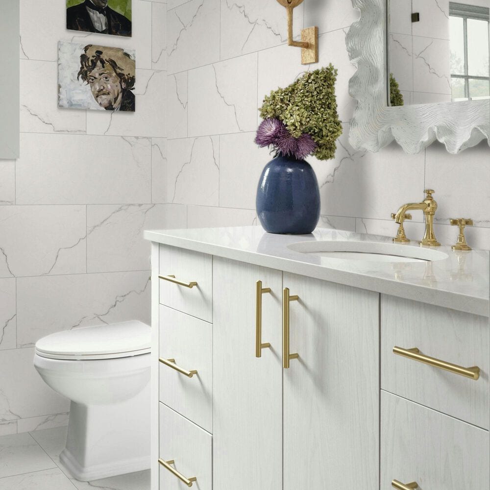 MS International Brighton Grey 12&quot; x 24&quot; Polished Porcelain Tile, , large