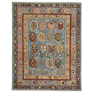 Capel Charise Shirvan 2"6" x 9" Blue and Amber Runner, , large