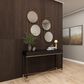 Maple and Jade 20" x 43" Wall Mirror in Matte Gold, , large