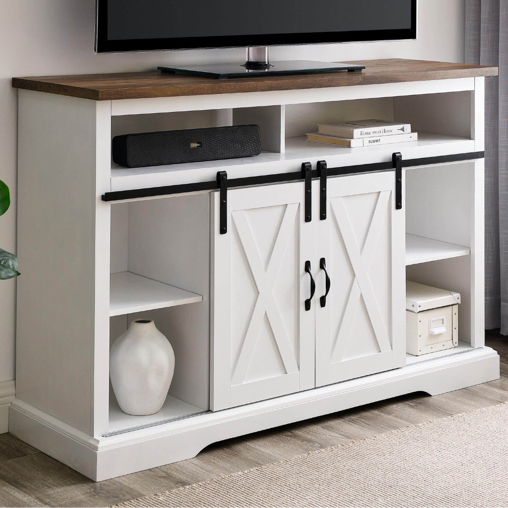 Solid wood highboy tv stand new arrivals