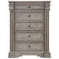 Millenium Blairhurst 5-Piece Queen Panel Bedroom Set in Light Grayish Brown with Lights and USB Ports, , large