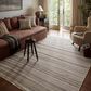 Amber Lewis x Loloi Malibu MAB-02 5"1" x 7"7" Ivory and Dove Indoor/Outdoor Area Rug, , large