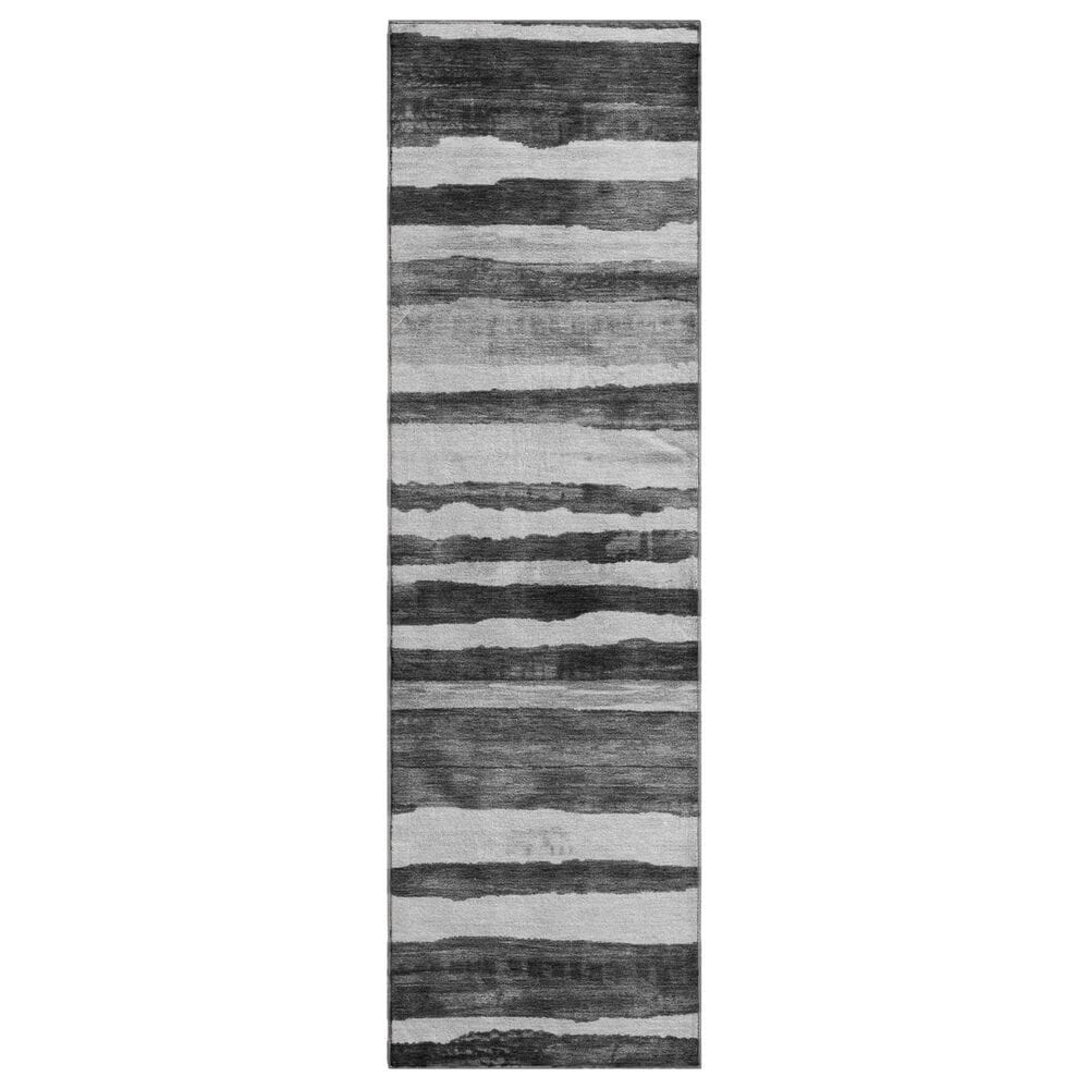 Dalyn Rug Company Neo NO16 2"3" x 7"6" Charcoal Runner, , large