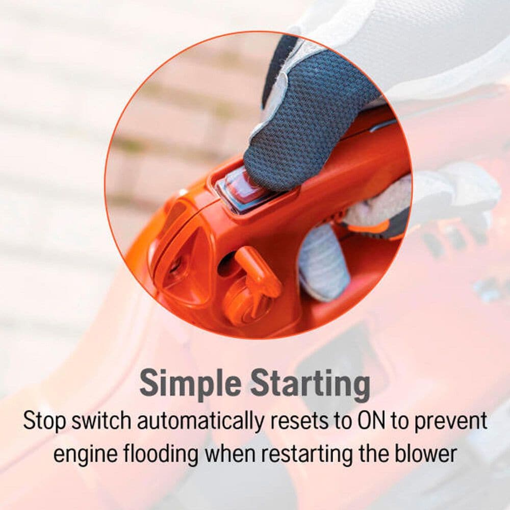 Husqvarna 125BVx Handheld Gas Leaf Blower/Vacuum in Orange, , large