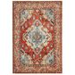 Safavieh Monaco MNC243H-3 3" x 5" Orange/Light Blue Area Rug, , large