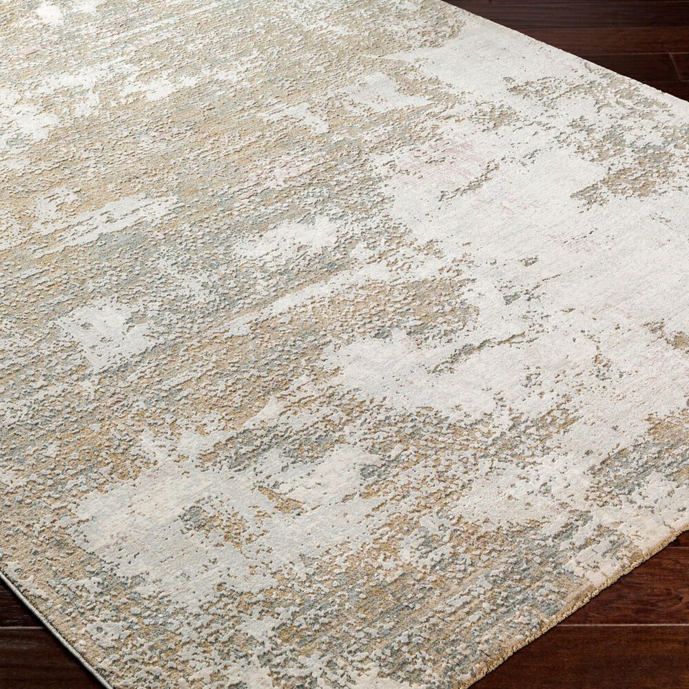 Surya Brunswick 9&#39; x 12&#39;2&quot; Cream, Tan, Blue, Taupe, Dusty Pink and Seafoam Area Rug, , large