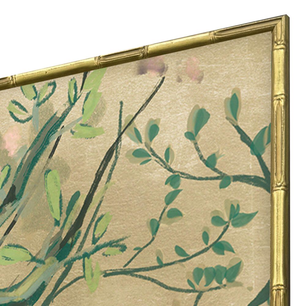 Paragon 17" x 49" Gold Chinoiserie I Wall Decor in Green (Set of 2), , large