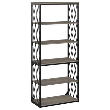 Bush City Park Bookcase in Driftwood Gray, , large