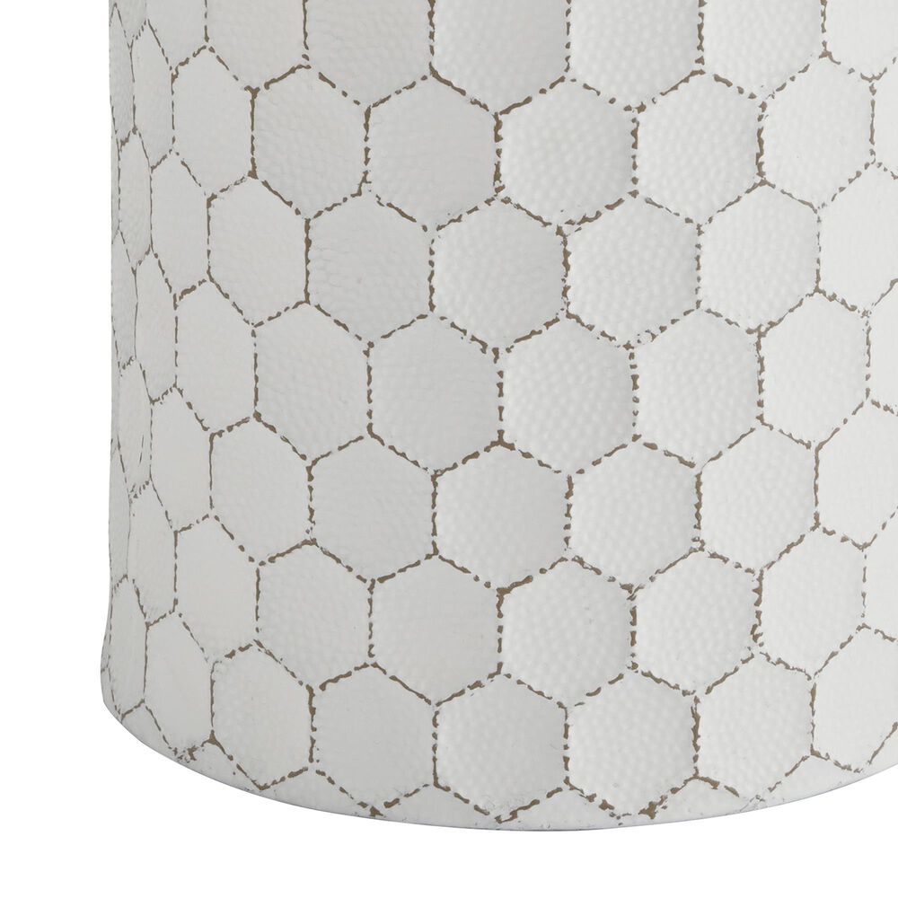 Ashley Polly Accent Table in White, , large