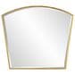 Uttermost Boundary Mirror in Gold Leaf, , large