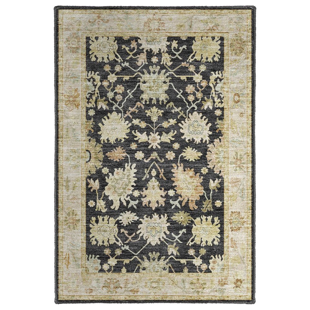 Dalyn Rug Company Hatay HY2 1"8" x 2"6" Black Area Rug, , large