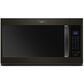Whirlpool 1.9 Cu. Ft. Capacity Steam Microwave in Fingerprint Resistant Black Stainless Steel, , large