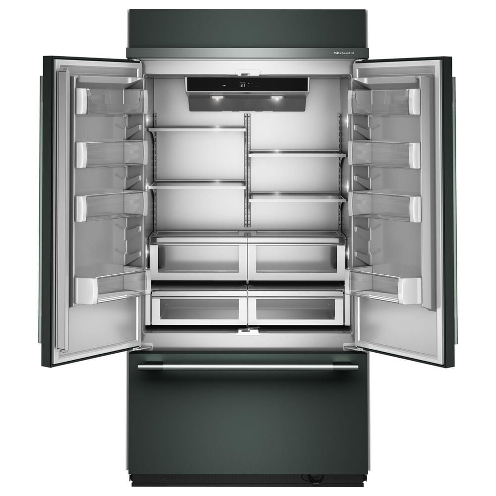 KitchenAid 24.2 Cu. Ft. Built-In French Door Bottom Mount Refrigerator in Juniper, , large