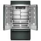 KitchenAid 24.2 Cu. Ft. Built-In French Door Bottom Mount Refrigerator in Juniper, , large