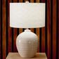 Bassett Mirror Ellen Table Lamp in Cream, , large