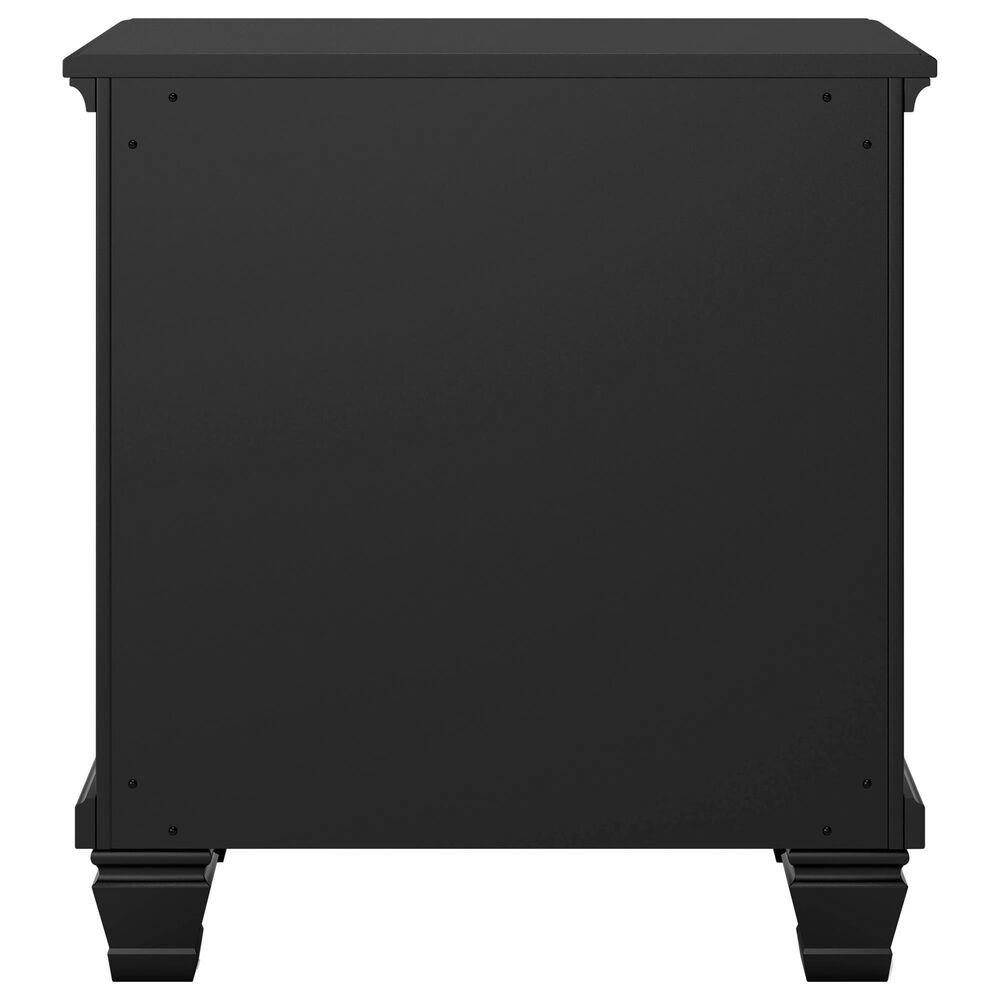 Ashley Lanolee 3-Piece Queen Bed with Two Nightstands in Black, , large