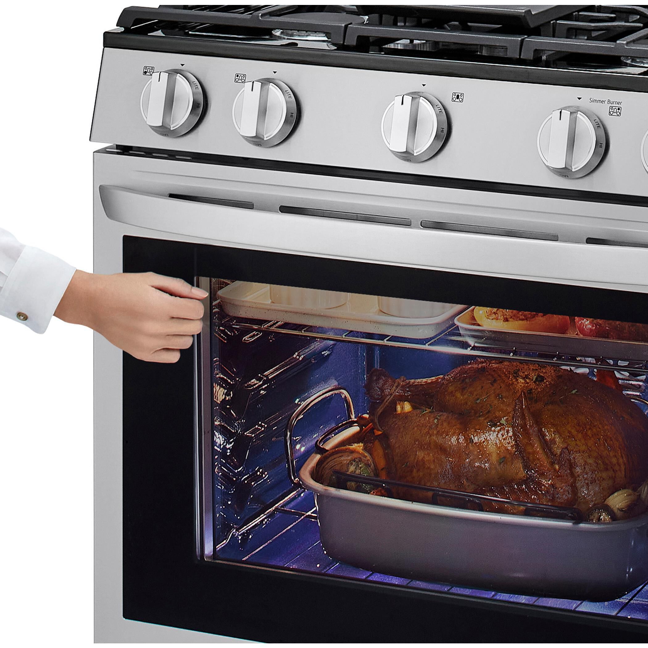 Lg gas stove with deals air fryer