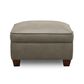 Sienna Designs Leather Ottoman in Treasure Cement, , large