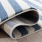 Safavieh Carousel CRK126 2" x 8" Ivory and Blue Kids Runner, , large
