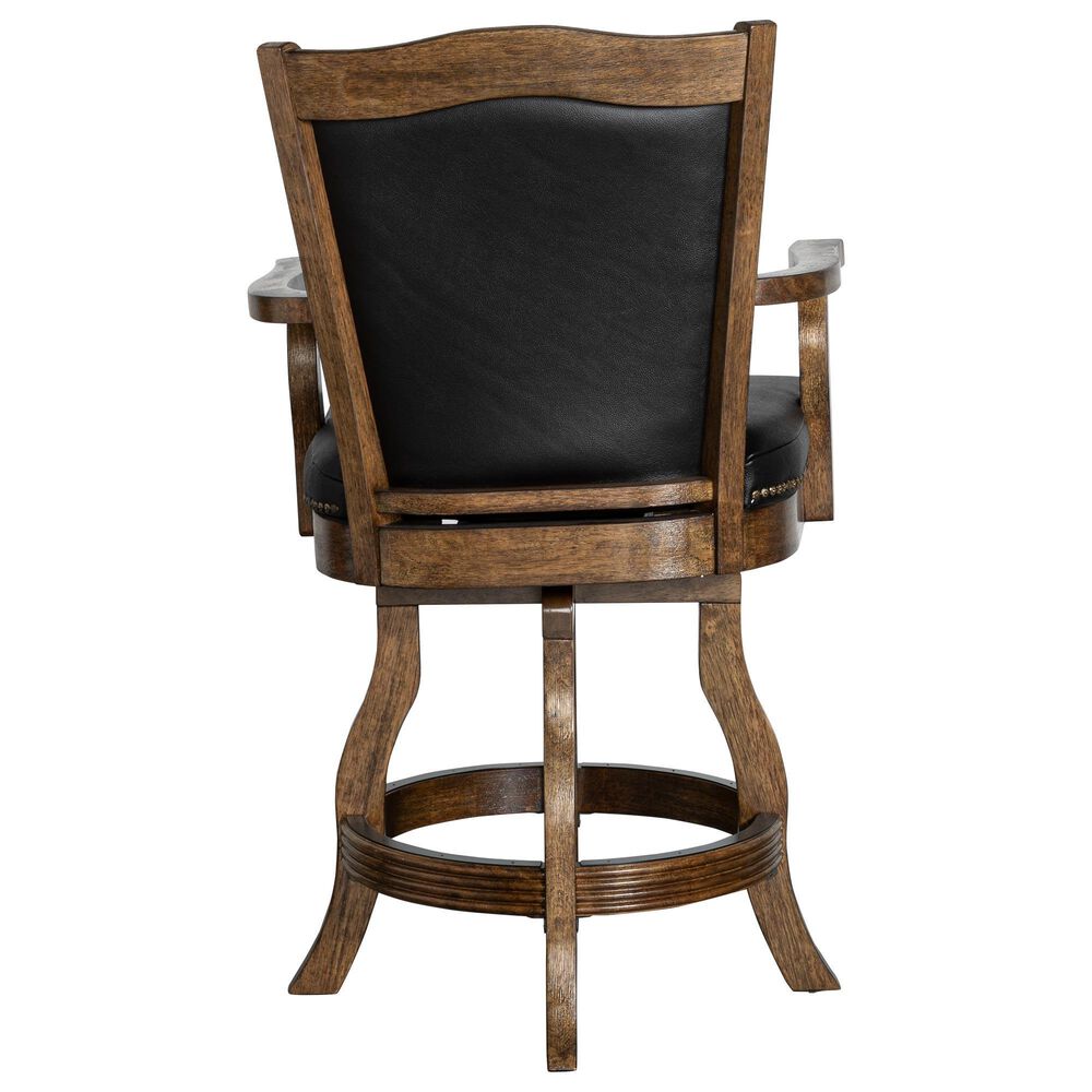 Radius Donnybrook Counter Stool With Black Leather, , large