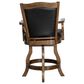 Radius Donnybrook Counter Stool With Black Leather, , large