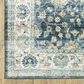 Oriental Weavers Sumter 2" x 8" Blue and Ivory Runner, , large
